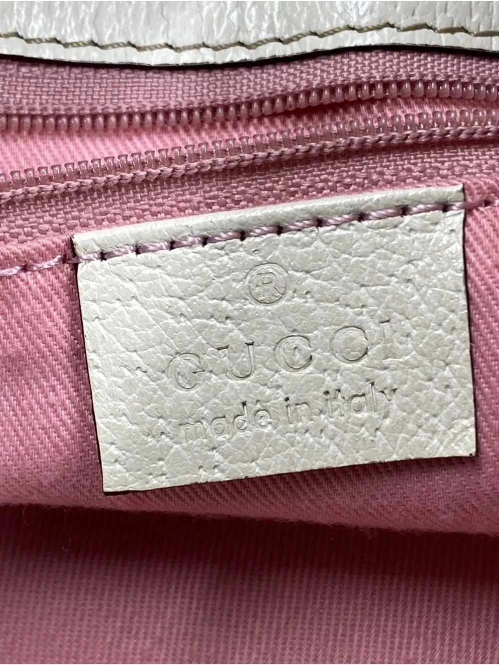 Vintage Gucci Pink Monogram Tote Bag